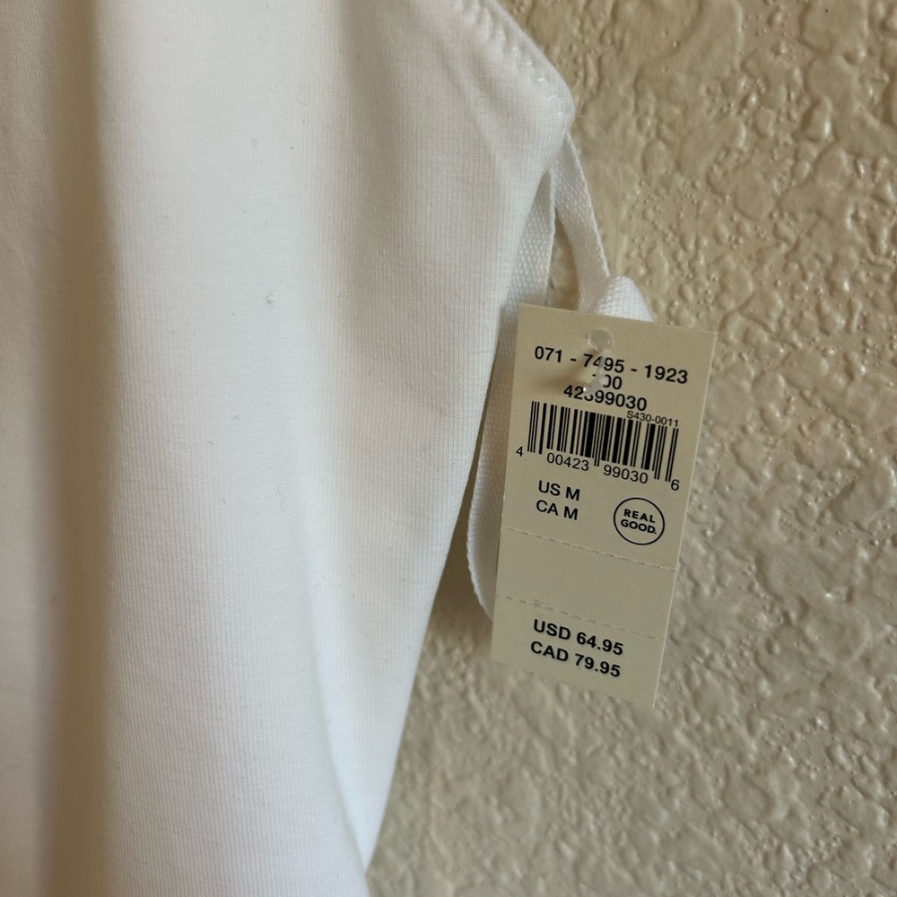 aerie White Midi Dress with Spaghetti Straps - Picture 4 of 4